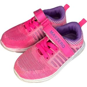 Mayzero Size 9.5 (26) Pink and Purple Toddler Girls Sneakers